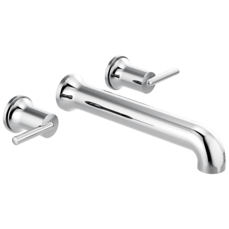 Delta 3-hole 8" wall installation Hole Wall-Mount Tub Filler Faucet, Chrome T5759-WL